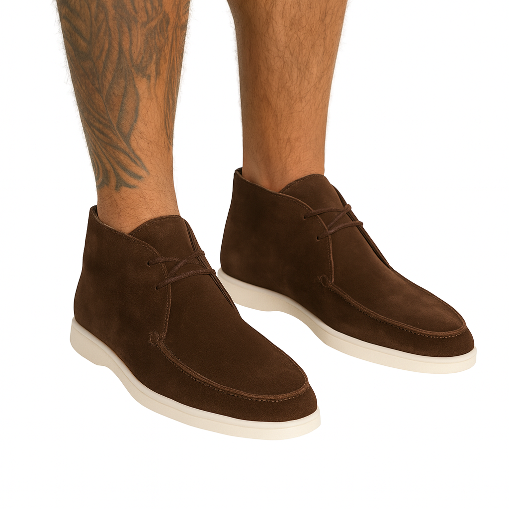 Herren-Suede-Loafer – Klassische Slip-On-Dress-Schuhe für Smart Casual