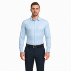 Herren-Dressshirt mit französischen Manschetten – Klassisch