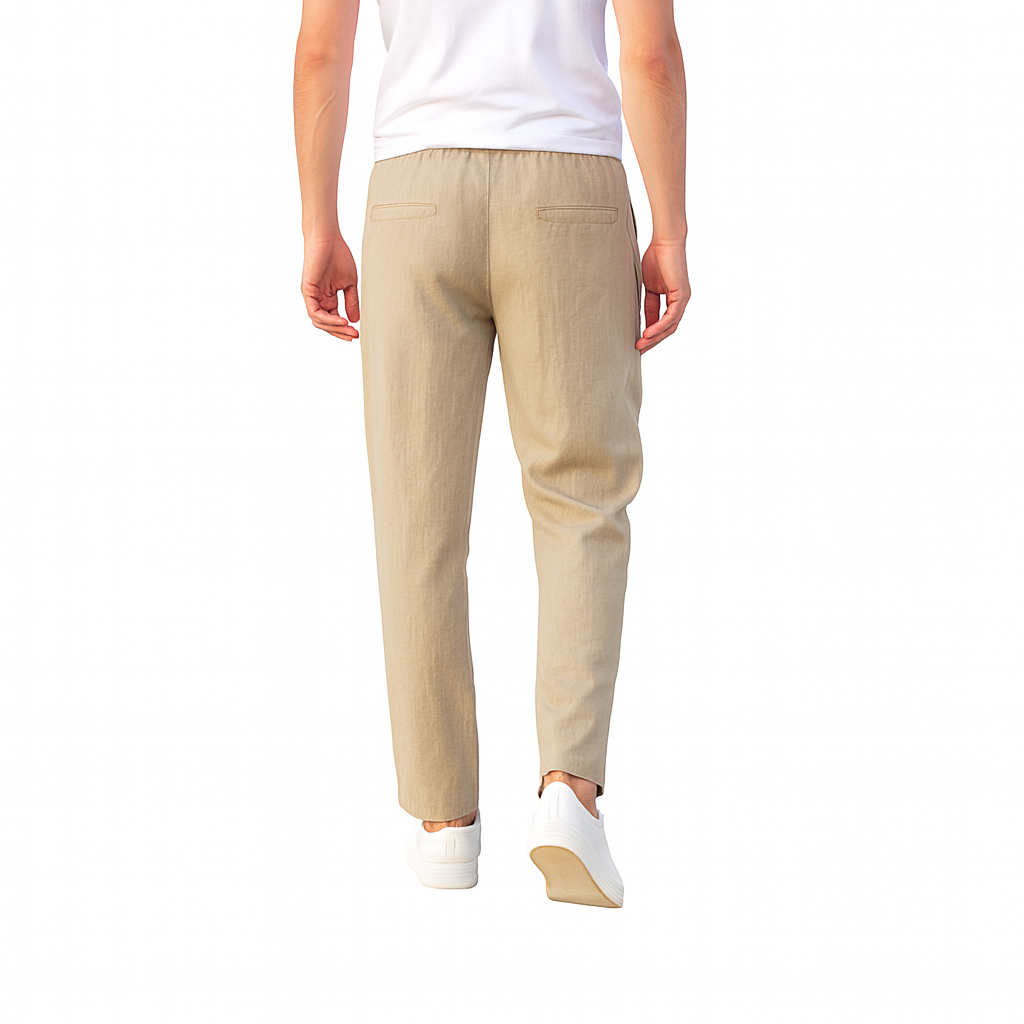 Herren Leinenhose – Schicke, lässige Sommer- und Frühlingshose aus leichtem Stoff