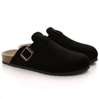 Herren Wildleder Clogs – Slip-On, rücklose Loafer für Freizeitkleidung