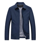 Herren Sommerjacke – Leichte, lässige Zip-Up Jacke