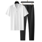 Herren Business-Reiseoutfit Set – Smart-Casual Zwei-Teiliges Outfit