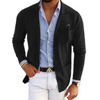 Herren Blazer Jacke – Smart-Casual Anzugjacke mit Reverskragen