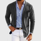 Herren Blazer Jacke – Smart-Casual Anzugjacke mit Reverskragen
