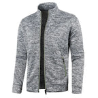 Herren Zip-Up Sportweste mit Kragen – Ärmellose Freizeit-Gilet